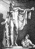 Pittore che disegna l’Apollo di Belvedere