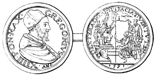 Medaglia di Gregorio XIV
