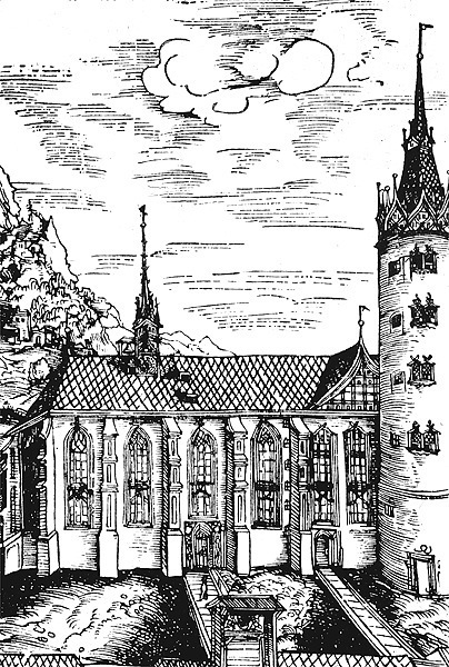 Chiesa del castello e dellUniversit a Wittemberg