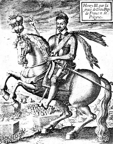 Enrico III a cavallo
