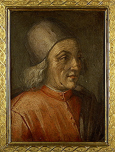 Ritratto di Giovanni Mannozzi detto Giovanni da San Giovanni, Marsilio Ficino